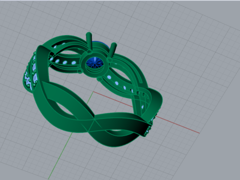 婚礼新娘单石 STL 3DM 3D 戒指模型 sr0106 3D 打印模型 3D 打印模型