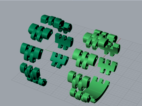 Model Cincin 3D STL Emas Pria Mr0038 Model Cetak 3D