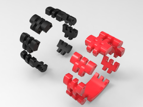 Model Cincin 3D STL Emas Pria Mr0038 Model Cetak 3D