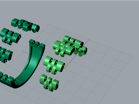 男士黄金STL 3D戒指型号mr0040 3D 打印模型