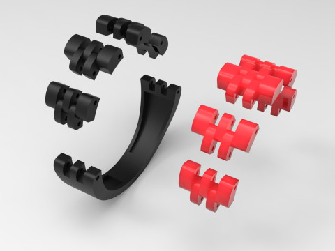 男士黄金STL 3D戒指型号mr0040 3D 打印模型