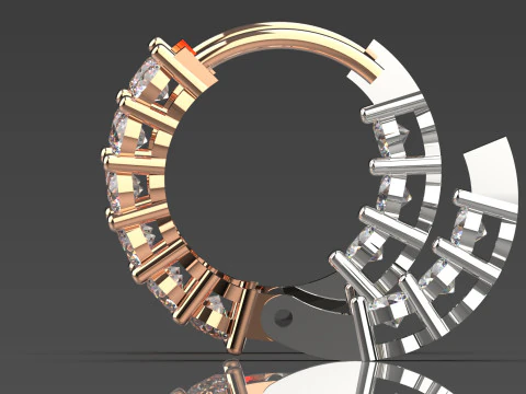 3DFile Роскошные серьги, модель JE0067 Готовая к производству модель для 3D-печати 3D Принт Модель