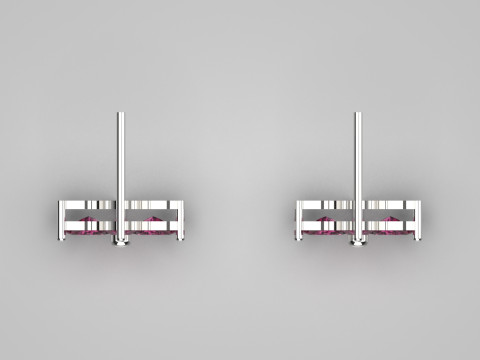 후작 보석 꽃 스터드 귀걸이용 3D 파일 je0084 3D 프린트 모델 3D 프린트 모델