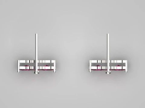 3D-файл для серег-гвоздиков Marquise с драгоценными камнями и цветами je0084 3D модель для печати 3D Принт Модель