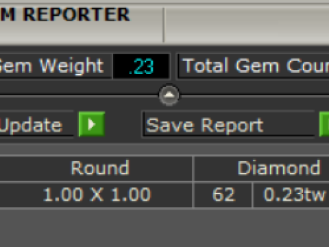 Orecchino a bottone completamente decorato con un voluminoso modello je0087 Modello di stampa 3D