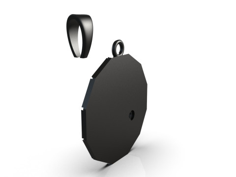 Le pendentif en or STL 3D est une roue du zodiaque circulaire frappante gp0426, modèle d'impression 3D Modèles 3D en vedette