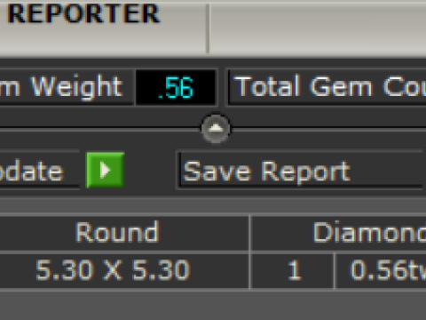 Dangle Shine Bauchnabelpiercing, Modell p0001 3D Druckmodell