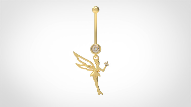 एंजेल नेवेल एसटीएल 3डी पियर्सिंग ज्वेलरी पी0004 3डी प्रिंट मॉडल 3D प्रिंट मॉडल .c4d .max .obj .3ds .fbx .stl .blend 