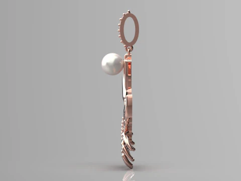 Жемчужные крабы STL 3D модель ювелирного кулона pp0049 3D Принт Модель