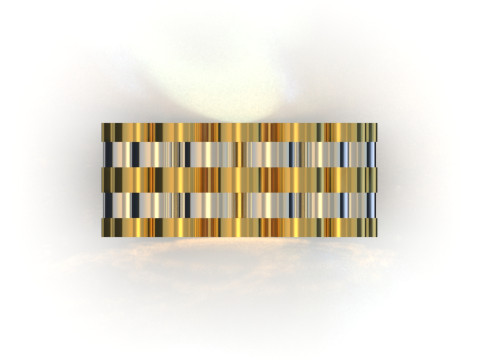 Bague en or stl 3dm pour homme Modèle ror0059 Modèle d'impression 3D Modèles 3D en vedette