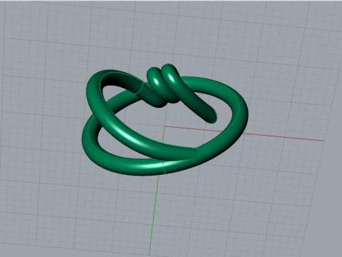 Modern Texture STL 3D gold Ring model gr0053 3D Print Model