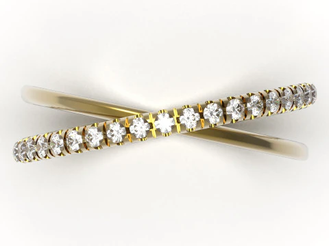 Плетеное тканое stl 3d ювелирное золотое кольцо модель jr00299 3D модель для печати 3D Принт Модель