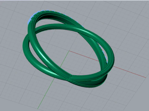 Плетеное тканое stl 3d ювелирное золотое кольцо модель jr00299 3D модель для печати 3D Принт Модель