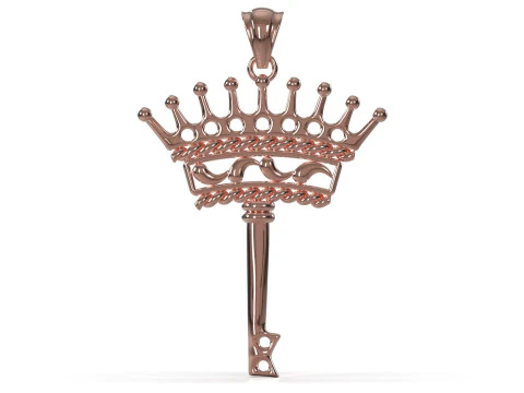 Ключ силы и тайны stl 3d модель подвески для печати gp0496 3D Принт Модель