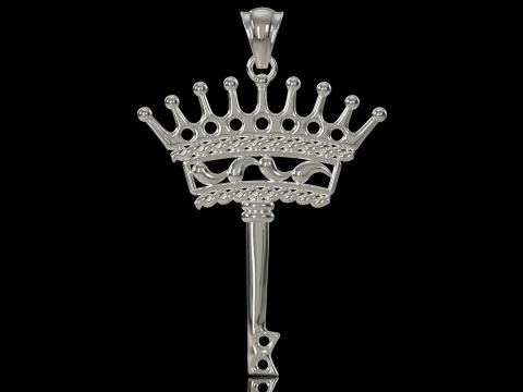 Ключ силы и тайны stl 3d модель подвески для печати gp0496 3D Принт Модель