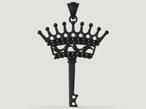 Ключ силы и тайны stl 3d модель подвески для печати gp0496 3D Принт Модель