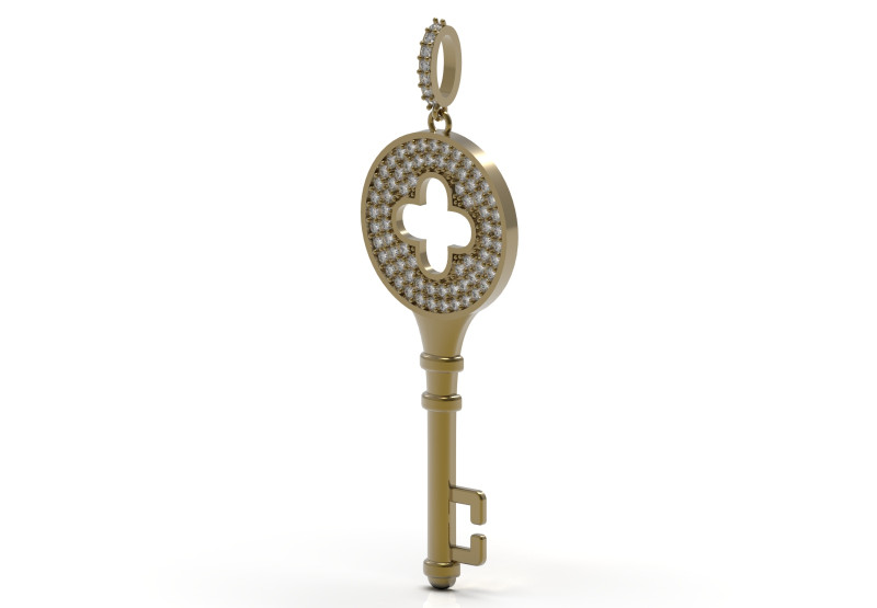 Key of Dreams stl 3d printable Pendant model jp0399 3D Print Model .c4d .max .obj .3ds .fbx .stl .blend 