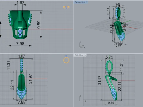 Дизайн обуви на высоком каблуке stl 3d ювелирные изделия Модель подвески jp0403 3D модель для печати 3D Принт Модель