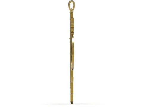 Подвеска &laquo;Ангел и стрела&raquo; в стиле арт-деко. Символ пути, полета и времени. gp0174. Модель для 3D-печати. 3D Принт Модель