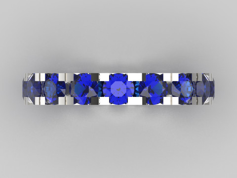 라운드 영원 stl 3d 쥬얼리 반지 모델 rr0042 3D 프린트 모델