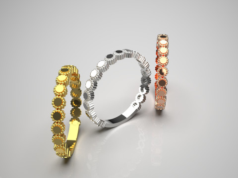 3D-Datei Goldring, Code gr0072 3D Druckmodell