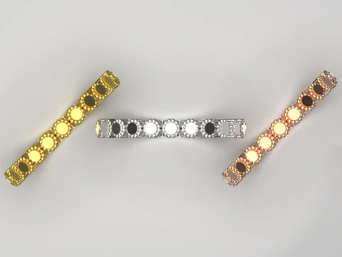 3D-файл золотое кольцо код gr0072 3D Принт Модель