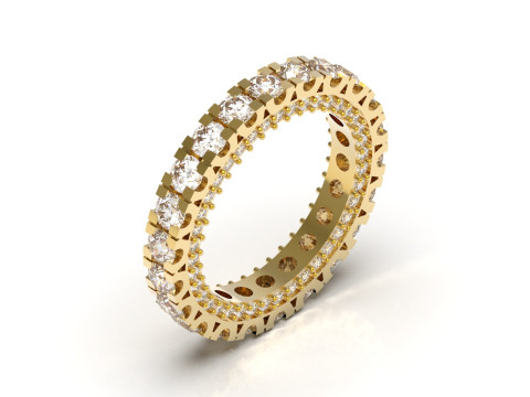 Sonsuzluk stl 3d yazdırılabilir takı Yüzük modeli rr0005 3D Baskı Modeli