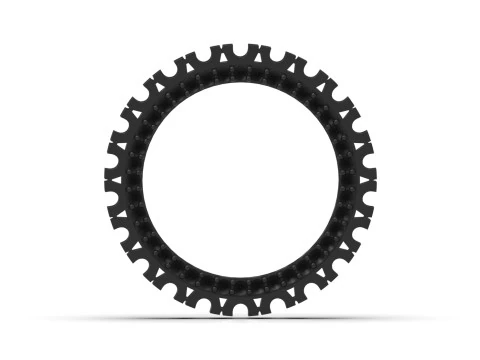The Eternity stl 3d printable jewelry Ring model rr0005 3D Print Model