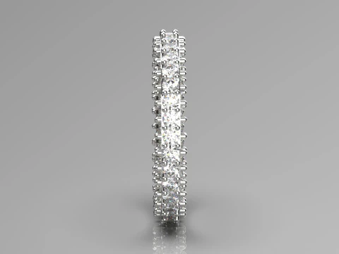 The Eternity stl 3d jewelry Ring model rr0030 3D Print Model