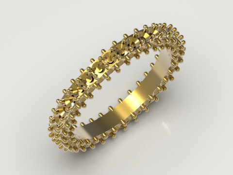 इटरनिटी एसटीएल 3डी ज्वेलरी रिंग मॉडल rr0030 3D प्रिंट मॉडल