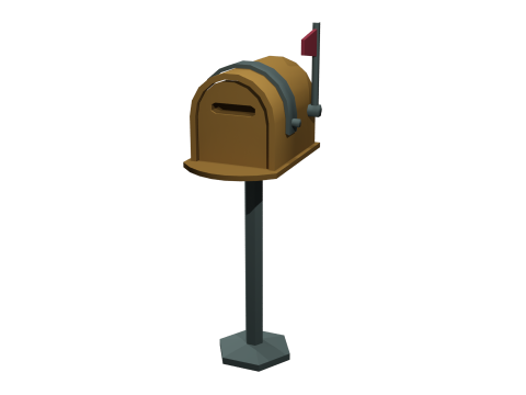 Mailbox 3D Model
