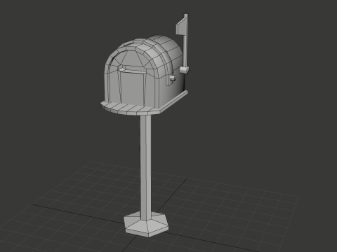 Mailbox 3D Model