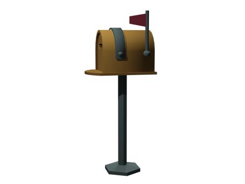 Mailbox 3D Model