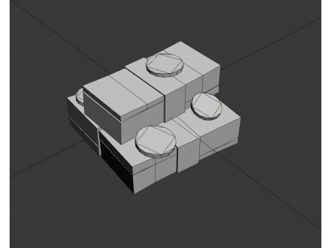 Cash and coins 3D Model