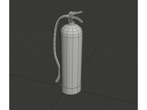 Feuerlöscher 3D Modell