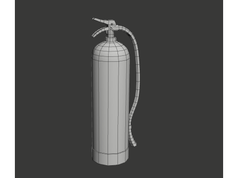 Feuerlöscher 3D Modell
