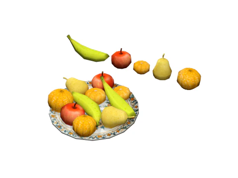 フルーツディッシュ 3Dモデル