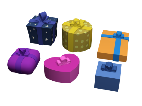 Coffrets cadeaux Modèle 3D