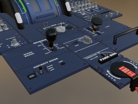 Airbus A320 Cockpit Control Units 3D Model