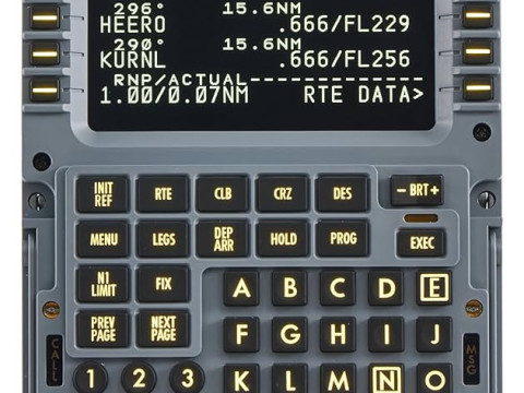 Airbus A320 Cockpit Control Units 3D Model