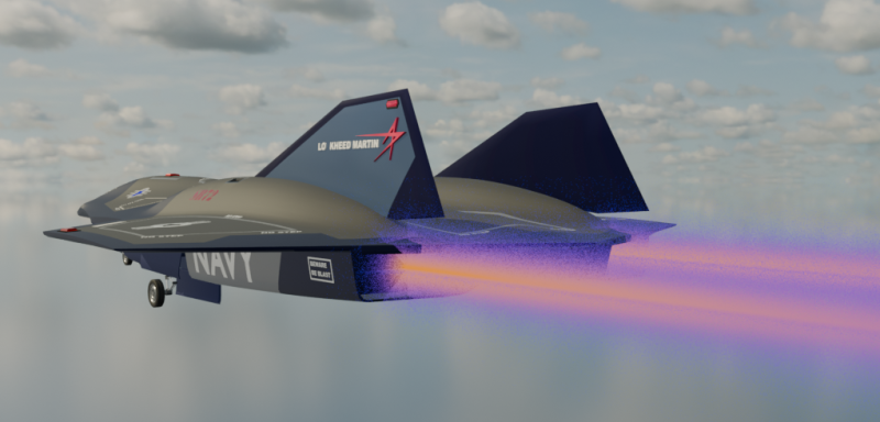 Гіперзвуковий літак-розвідник SR-72 3D Модель .c4d .max .obj .3ds .fbx .stl .blend