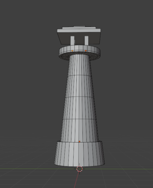 Farol baixo-poli Modelo 3D .c4d .max .obj .3ds .fbx .stl .blend 