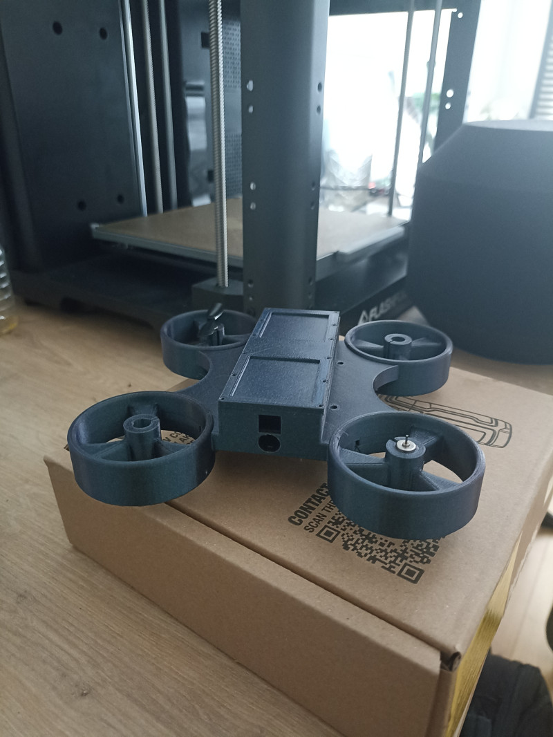 Drone-GZ 3D Print Model .c4d .max .obj .3ds .fbx .stl .blend