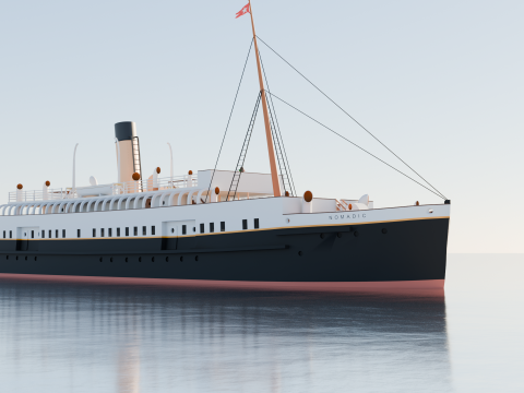 Nomadyczny SS Model 3D