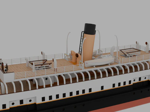 SS Nomadic 3D Model