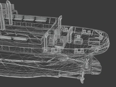 SS Nomadic 3D Model