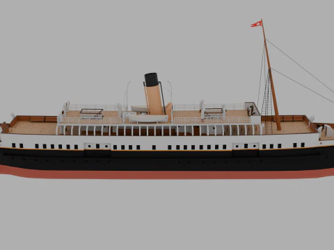 SS Nomadic 3D Model