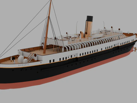 SS Nomadic 3D Model