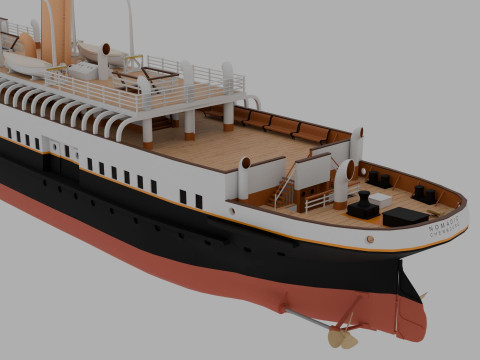 N&oacute;mada SS Modelo 3D