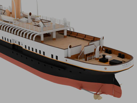 SS Nomadic 3D Model